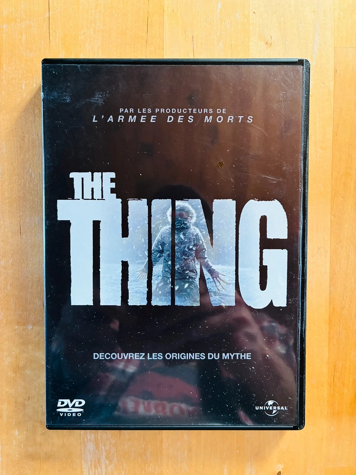 DVD The Thing 2011.